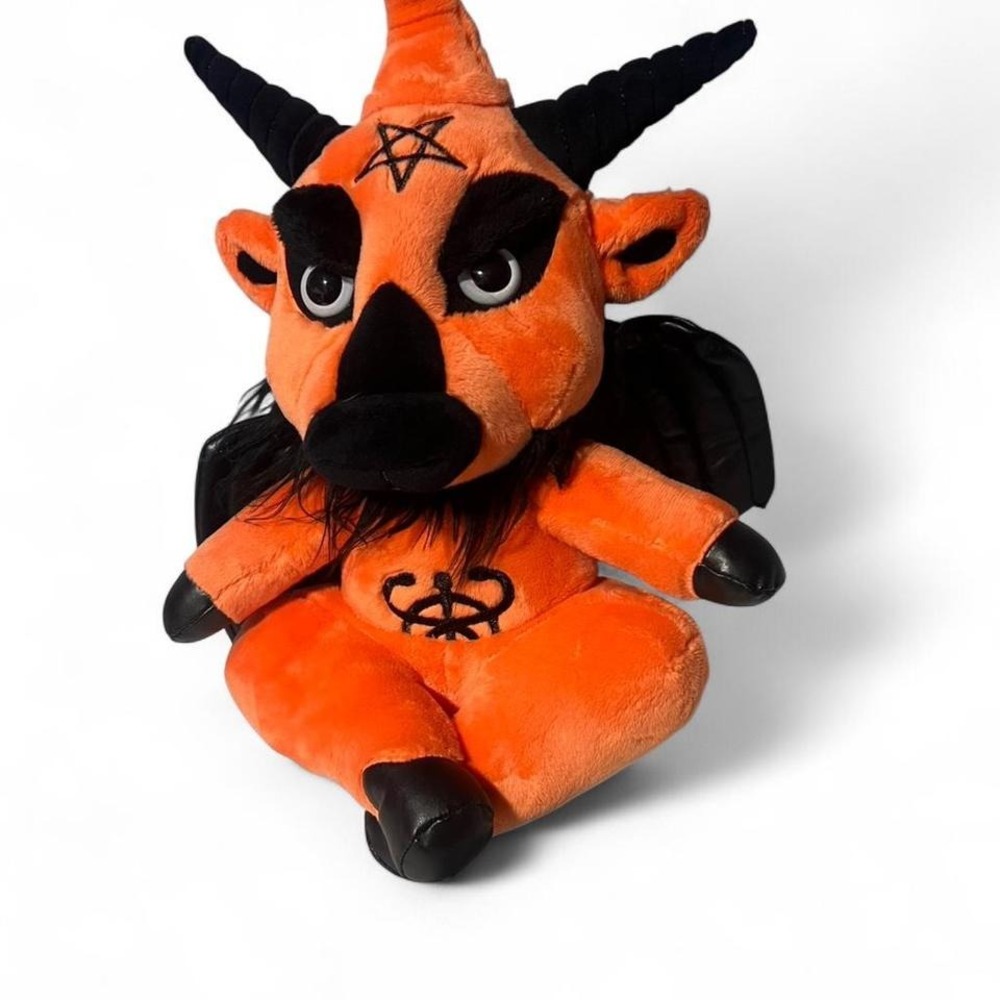 Killstar Kreeptures dark lord littl pumpkin baphomet plushie Nwt